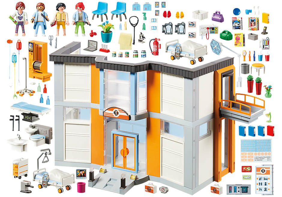Large Hospital - 70190 | PLAYMOBIL®